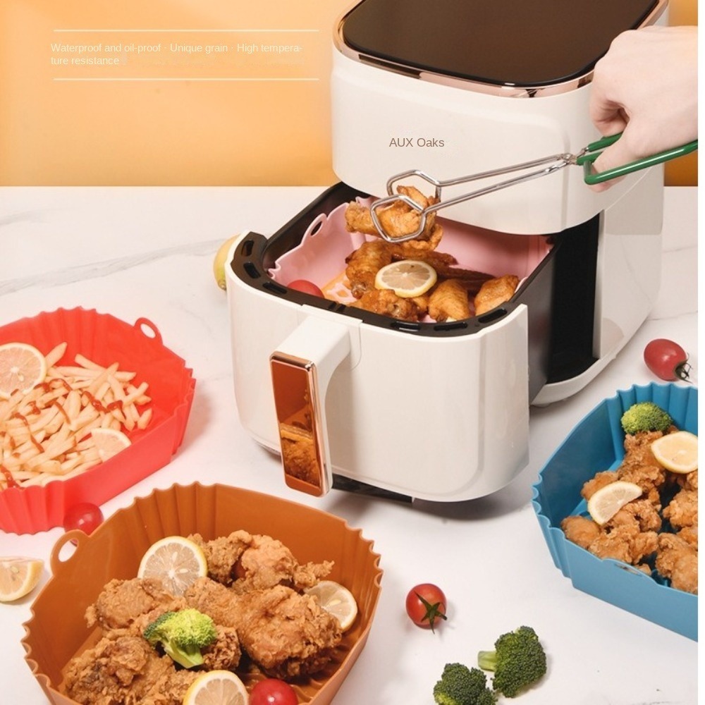 Air Fryer Silicone Pot Liner - Yapışmaz Silikon Air Fryer Kaplamaları Yumuşak