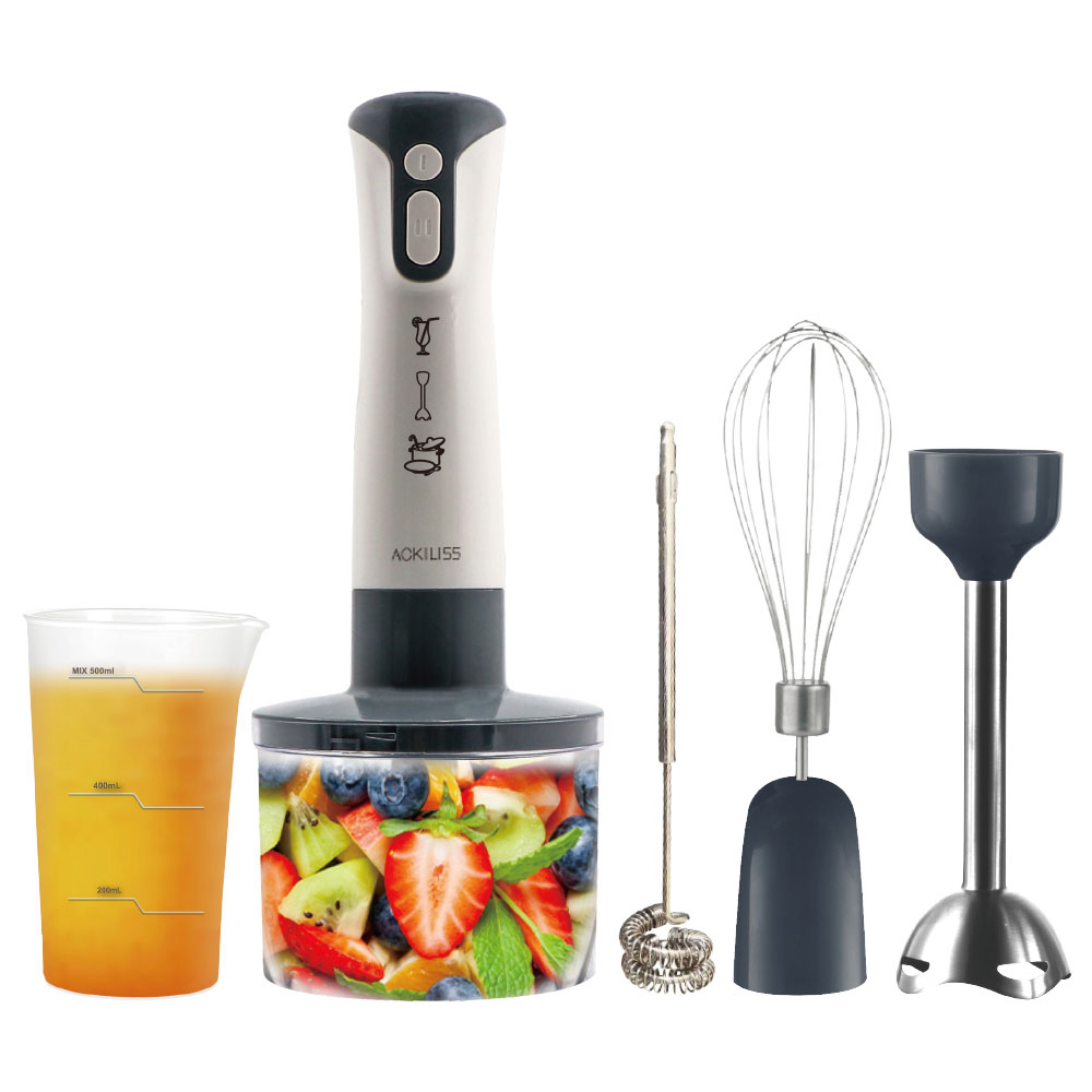 Immersion Hand Blender Set - Çok Amaçlı İki Hızlı Mikser Elektrikli
