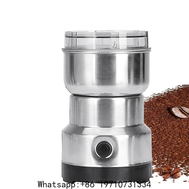 Coffee Bean Grinder Electric - Elektrikli Tahıl Öğütücü, Bitki Ezici, Öğütme