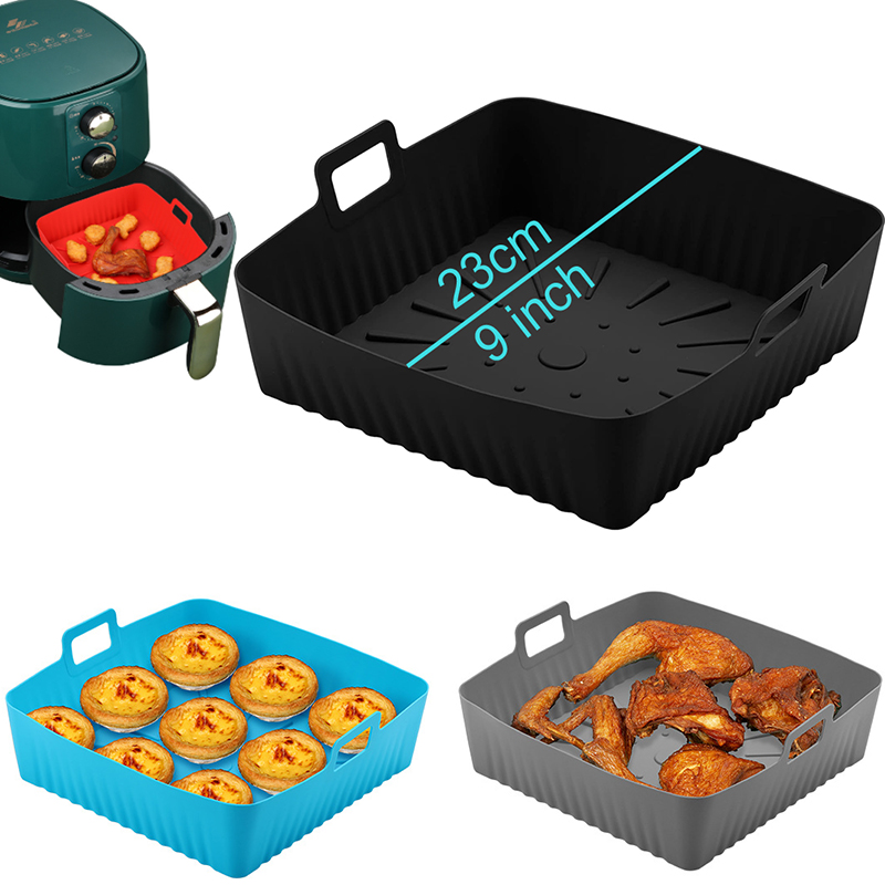 Air Fryer Silicone Pot Liner - Büyük 23 cm Hava Fritöz Silikon