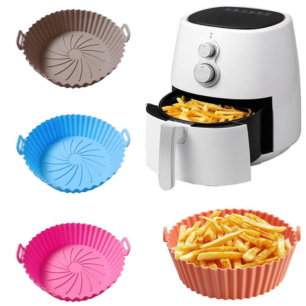Air Fryer Silicone Pot Liner - Hava fritöz için 1 adet pişirme