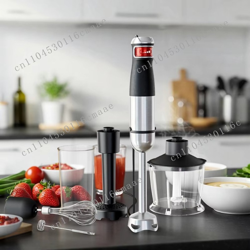 Immersion Hand Blender Set - 6'sı 1 arada 1200W Güçlü El