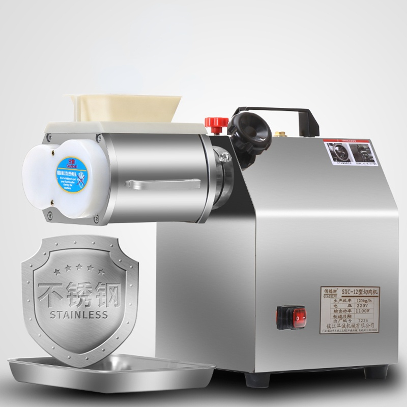 Automatic Meat Slicer Home - Et dilimleyici ticari elektrikli paslanmaz çelik