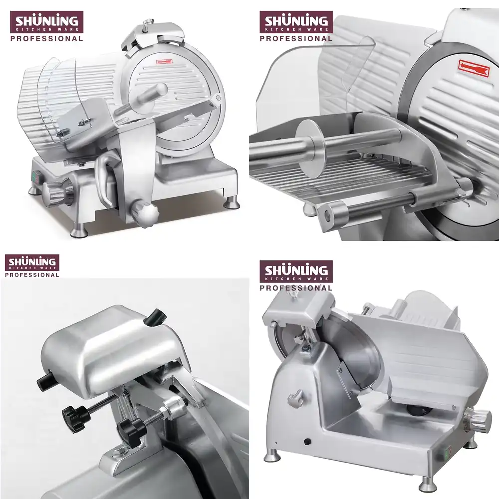 Automatic Meat Slicer Home - Yeni SHUNLING Elektrikli Et Dilimleyici Paslanmaz