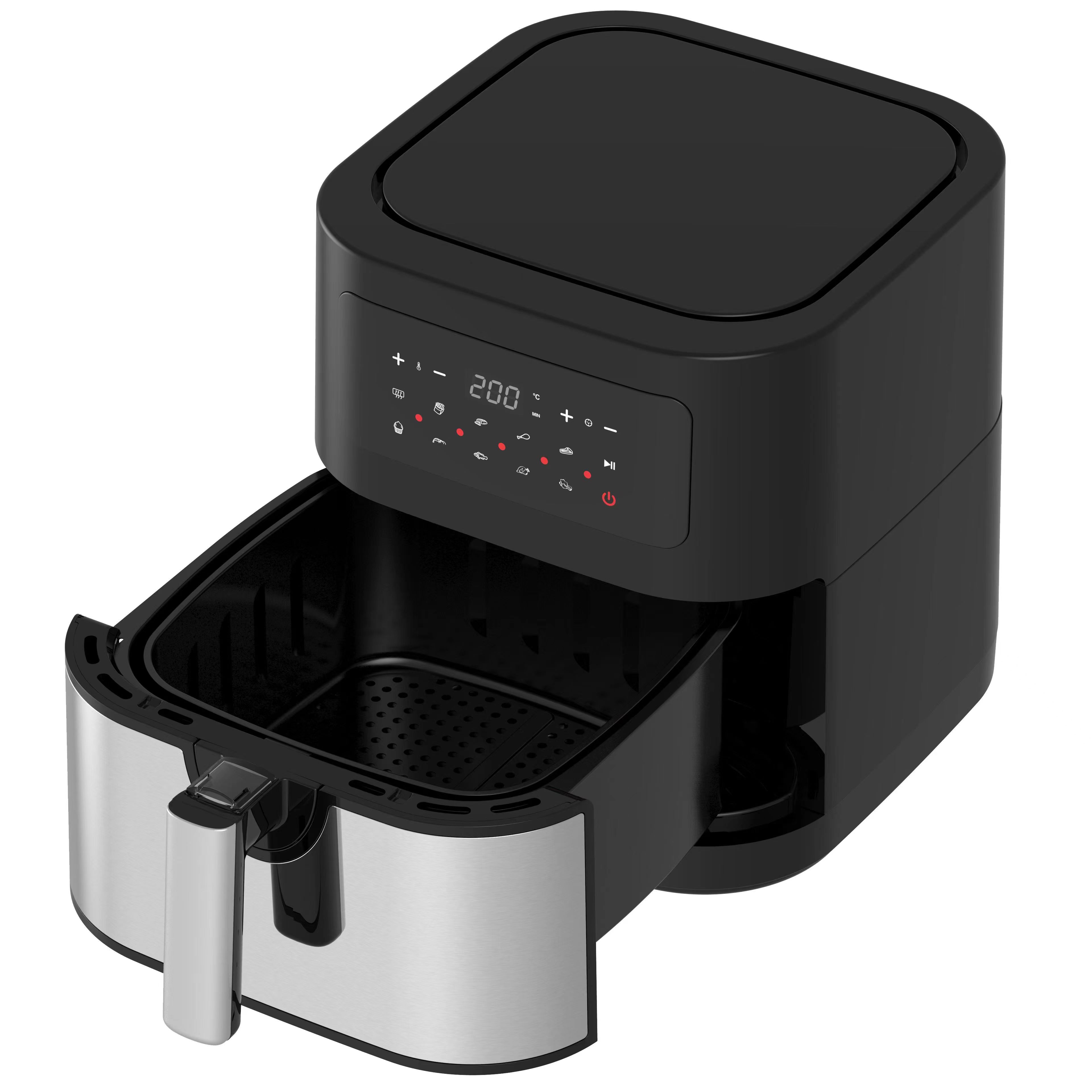 Air Fryer Silicone Pot Liner - En Yeni 6L Paslanmaz Çelik Silikon