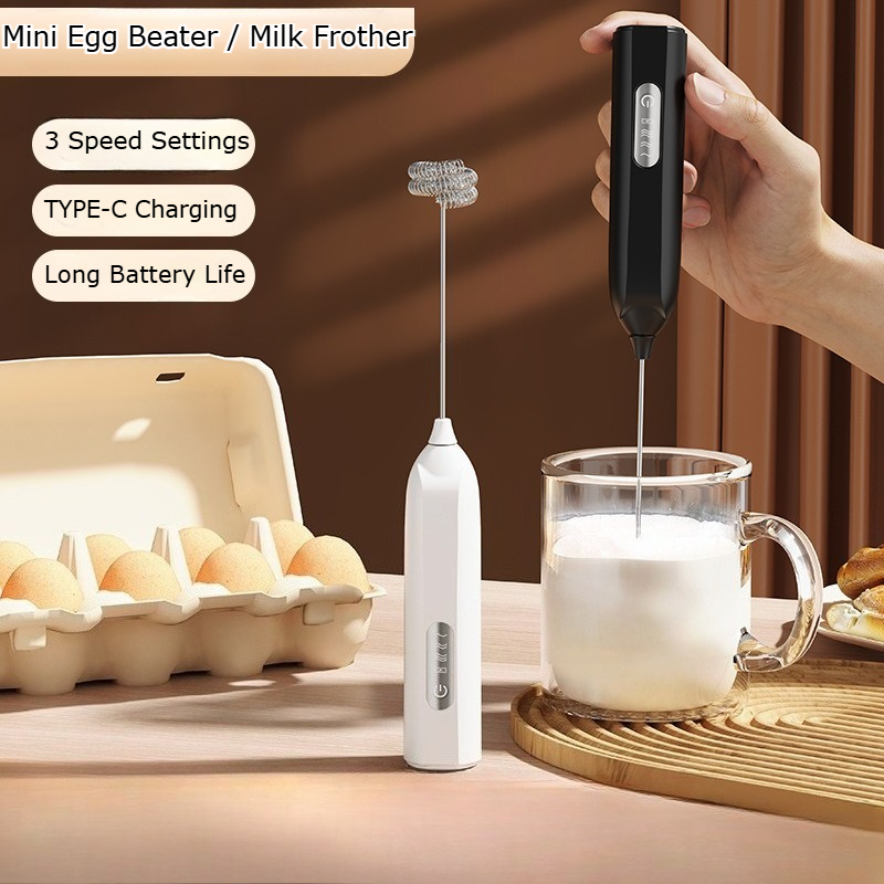 Electric Milk Frother Handheld - Yeni El Tipi Elektrikli Süt Köpürtücü