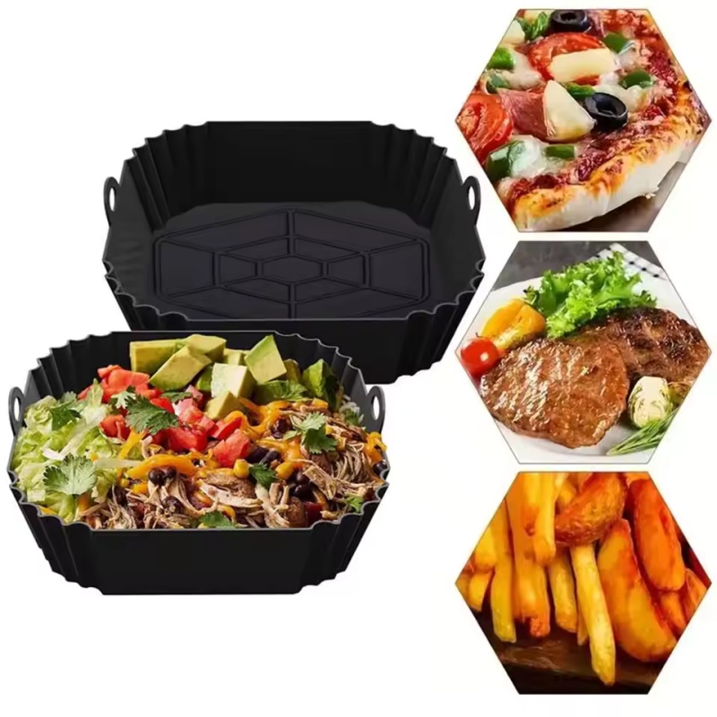 Air Fryer Silicone Pot Liner - 1 adet silikon hava fritöz tencere