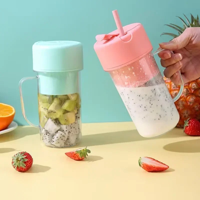 Portable Blender Usb Rechargeable - Taşınabilir USB Şarj Edilebilir 300ml Elektrikli