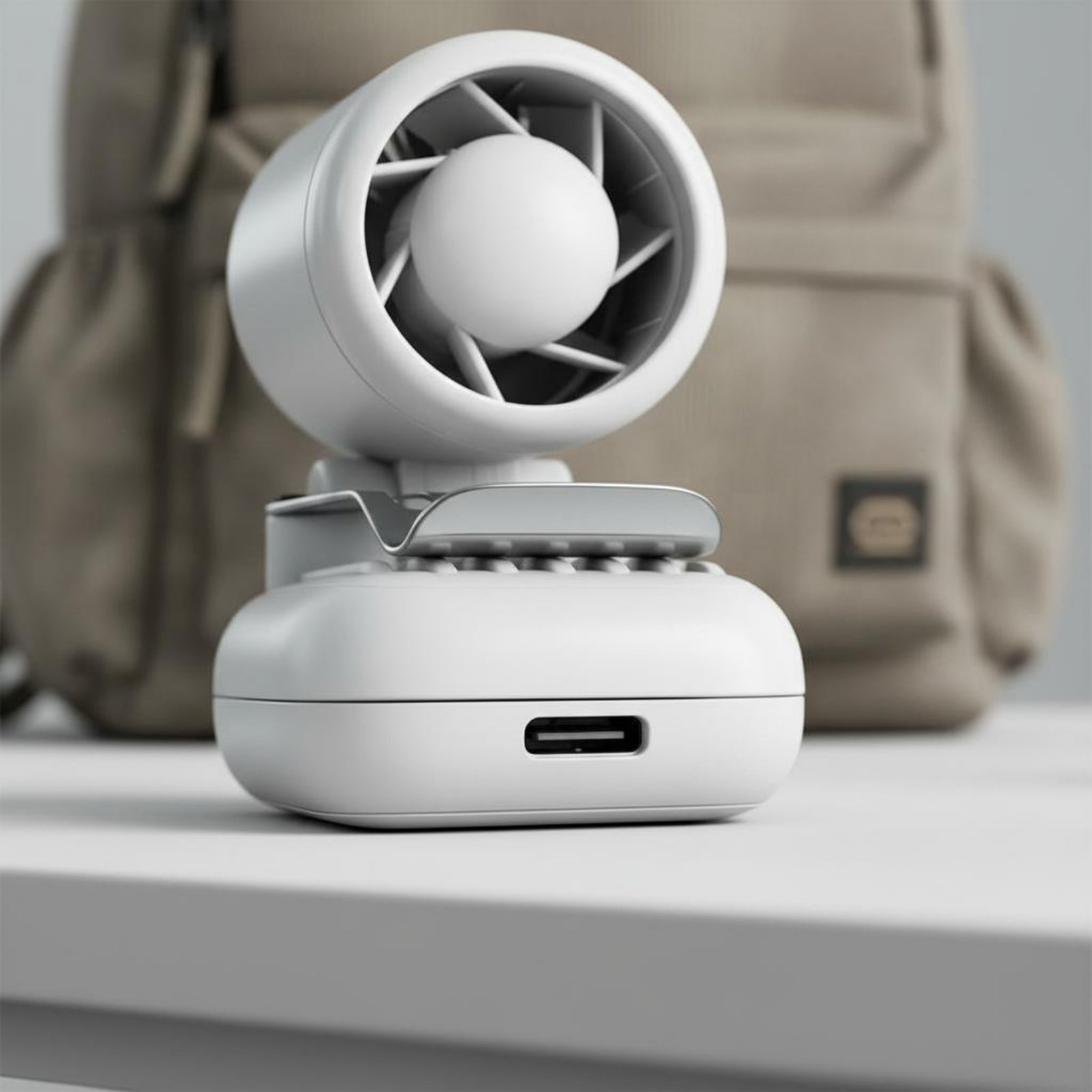 Small Appliances - Küçük Klipsli Fan Güçlü Rüzgar USB