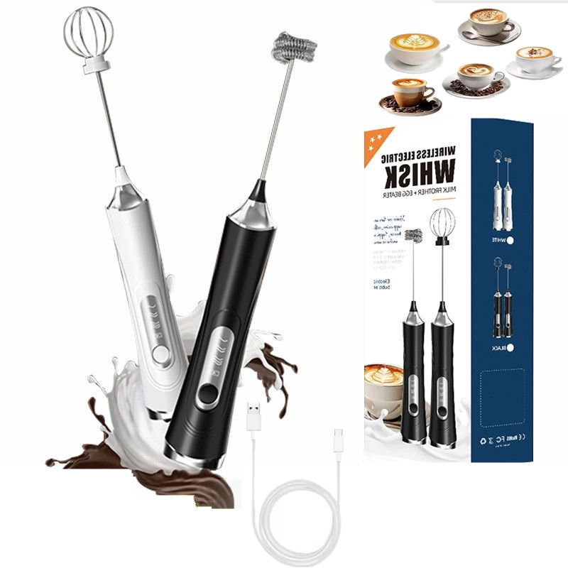 Electric Milk Frother Handheld - USB Elektrikli Süt Köpürtücü El Tipi