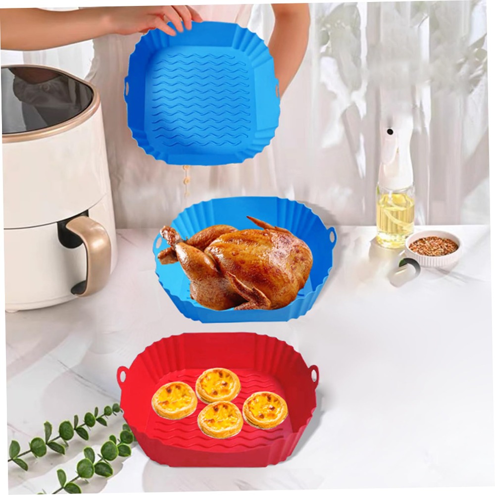 Yapışmaz Silikon Air Fryer Kap - Air Fryer Silicone Pot Liner incelemesi ve fiyatı
