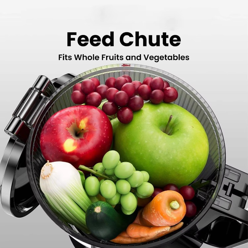 500 ml büyük besleme ağzına sa - Electric Slow Juicer Cold Press incelemesi ve fiyatı