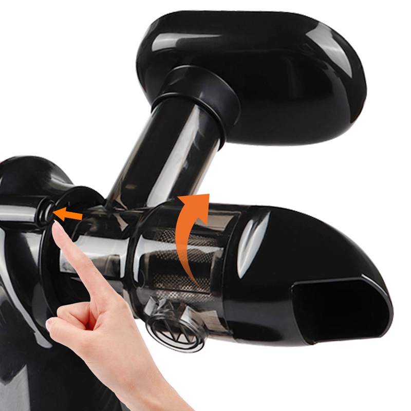 2026-Siyah Yatay Yavaş Sıkım M - Electric Slow Juicer Cold Press incelemesi ve fiyatı