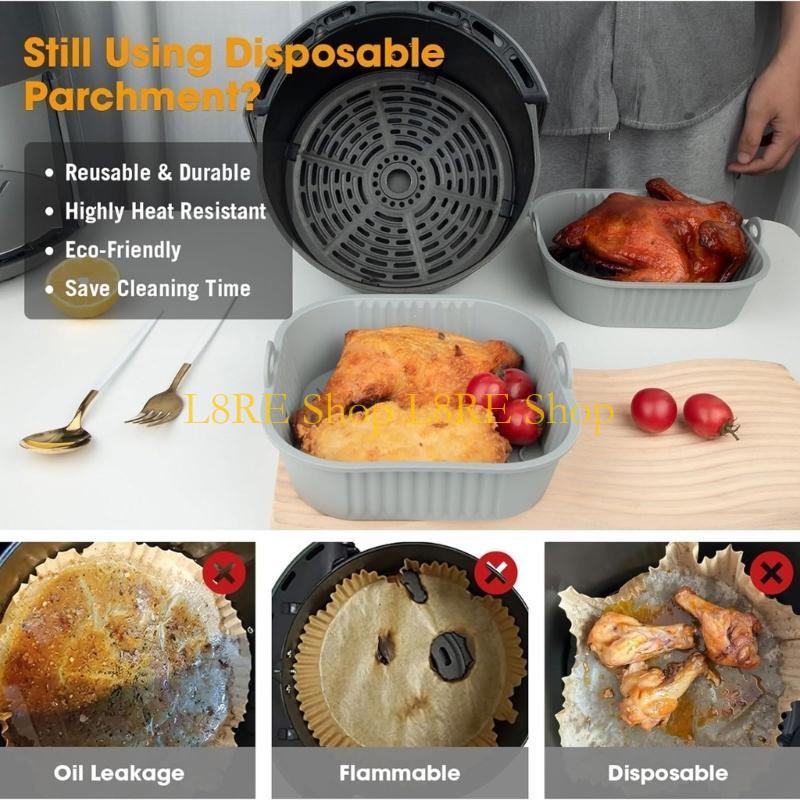 L8re Paket 2 Silikon Pot Astar - Air Fryer Silicone Pot Liner incelemesi ve fiyatı