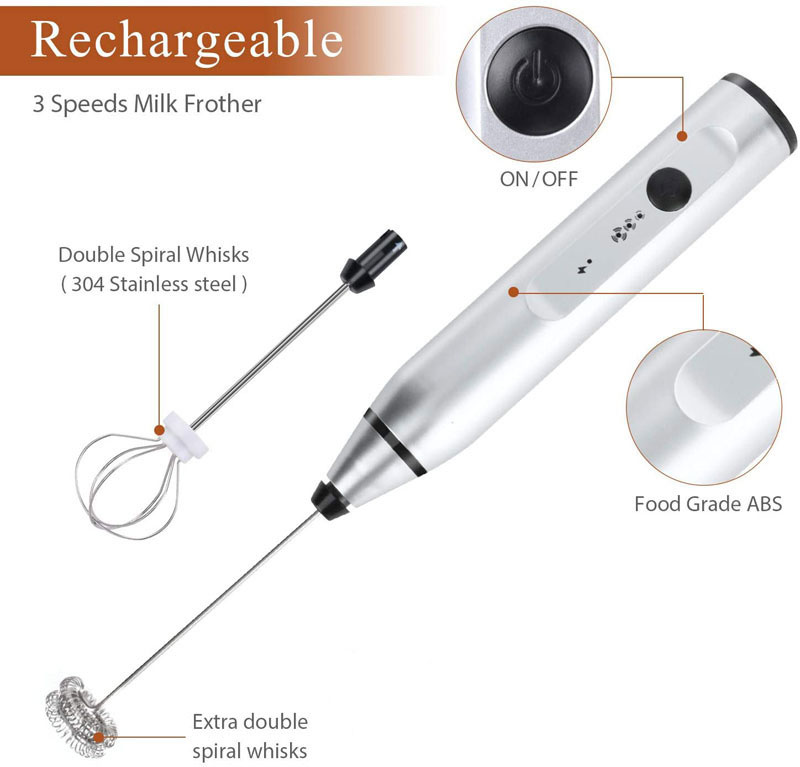 Mini Elektrikli El Süt Köpürtü - Portable Blender Usb Rechargeable incelemesi ve fiyatı