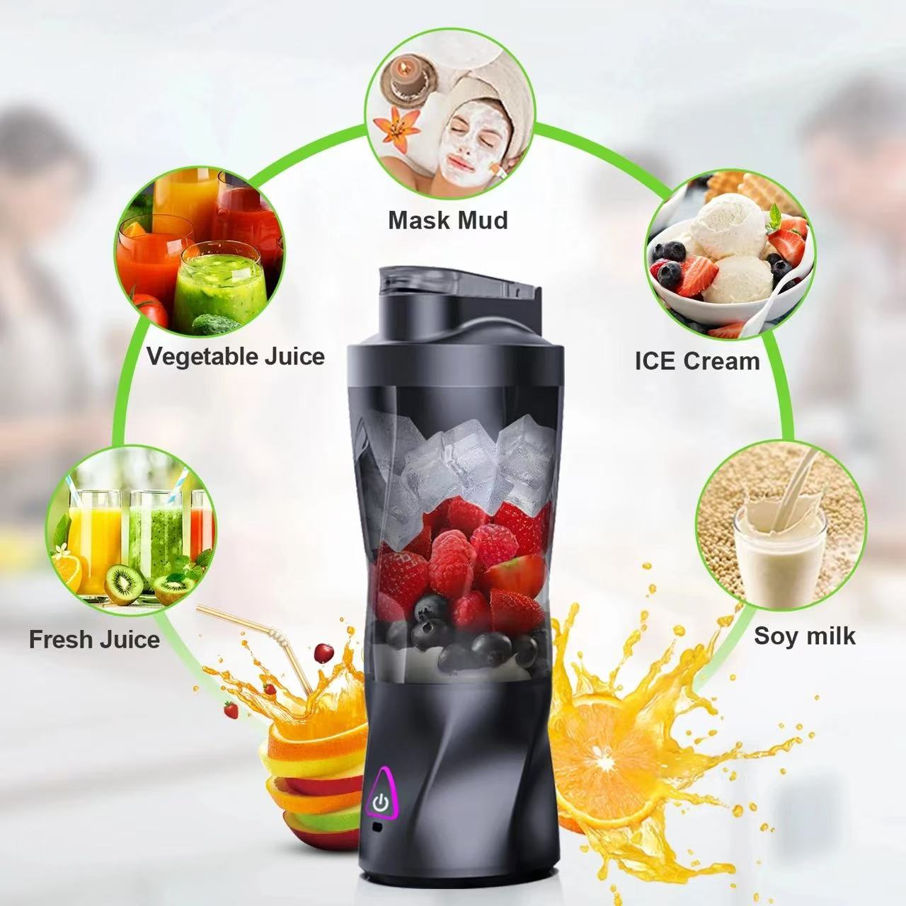 Taşınabilir Elektrikli Meyve S - Portable Blender Usb Rechargeable incelemesi ve fiyatı
