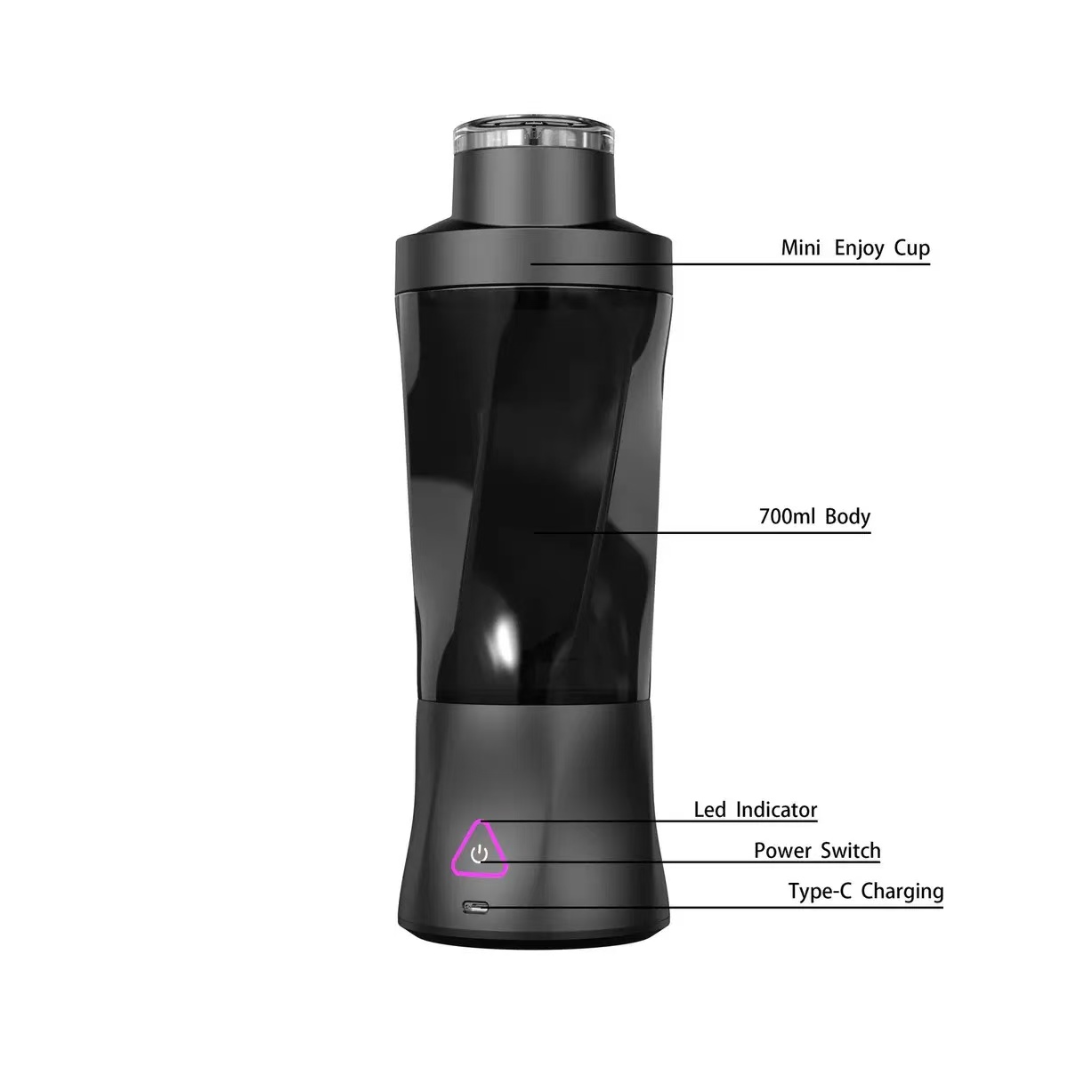 Taşınabilir Elektrikli Meyve S - Portable Blender Usb Rechargeable incelemesi ve fiyatı