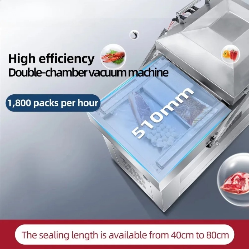Çift Bölmeli Vakum Makinesi Bü - Food Vacuum Sealer Machine incelemesi ve fiyatı