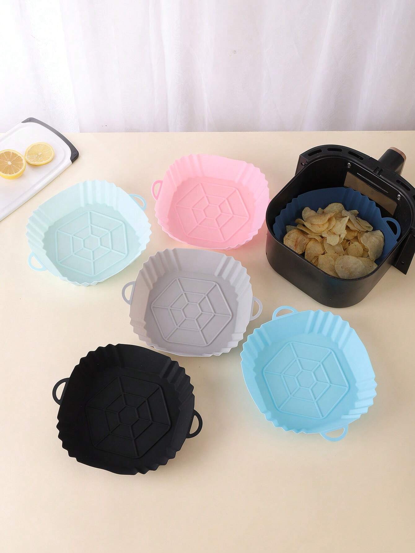 1 adet Air Fryer Silikon Tence - Air Fryer Silicone Pot Liner incelemesi ve fiyatı