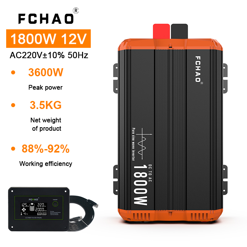 1800W Güç İnvertörü DC 12V - A - Home Appliances incelemesi ve fiyatı
