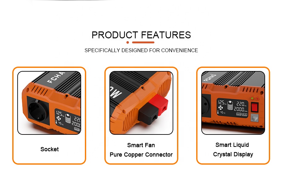 1800W Güç İnvertörü DC 12V - A - Home Appliances incelemesi ve fiyatı