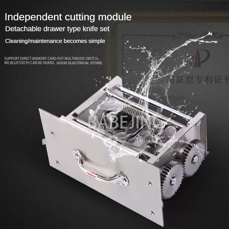 Çok Fonksiyonlu Paslanmaz Çeli - Automatic Meat Slicer Home incelemesi ve fiyatı